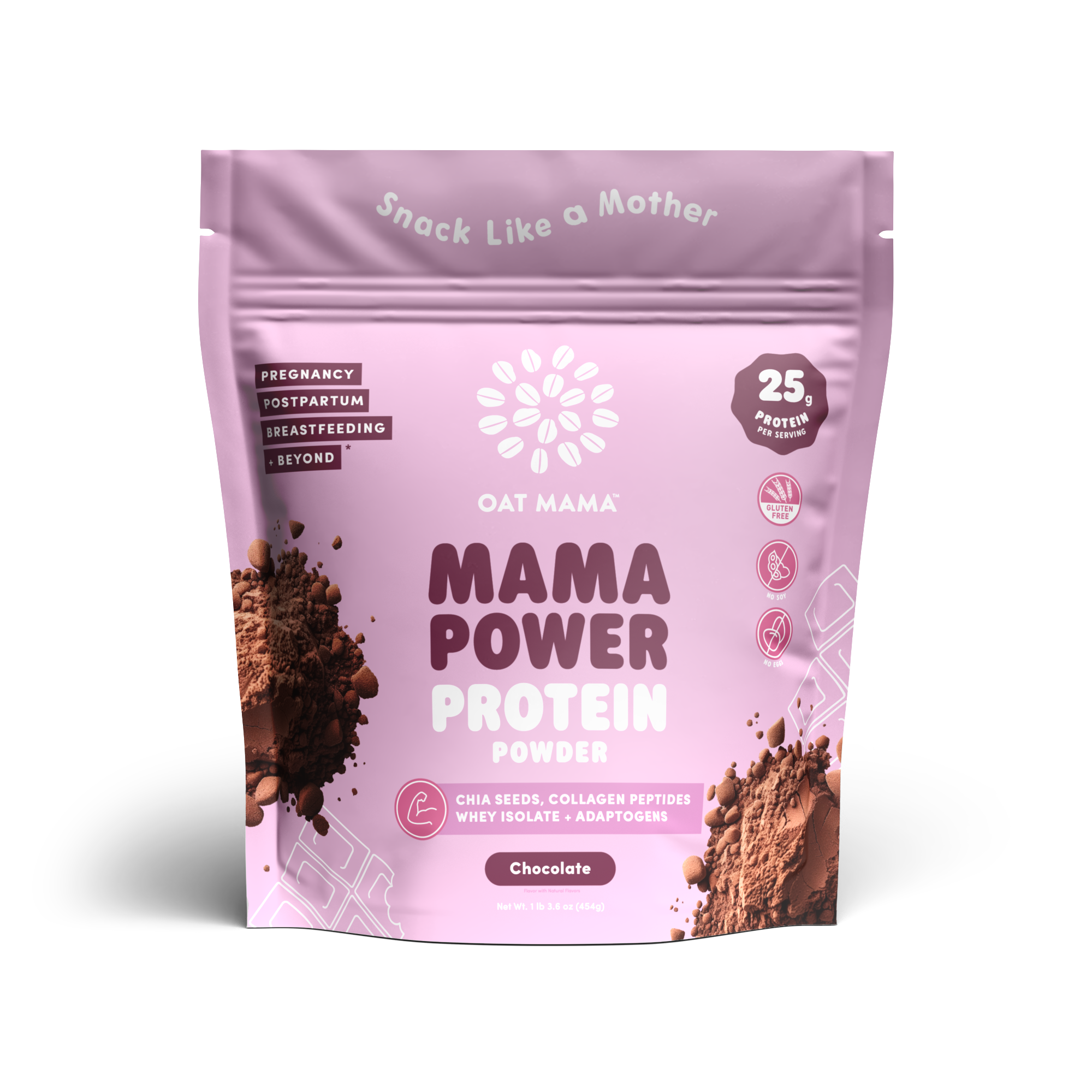 Mama Power Protein Powder -Chocolate - Main Image