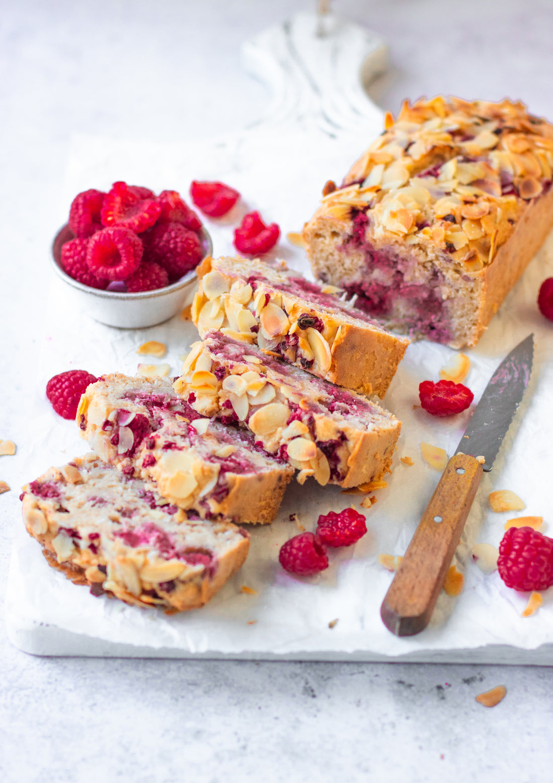 The Fertility Kitchen: Raspberry and Almond Loaf