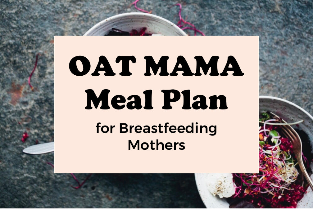 Oat Mama Meal Plan for Breastfeeding Mothers #2