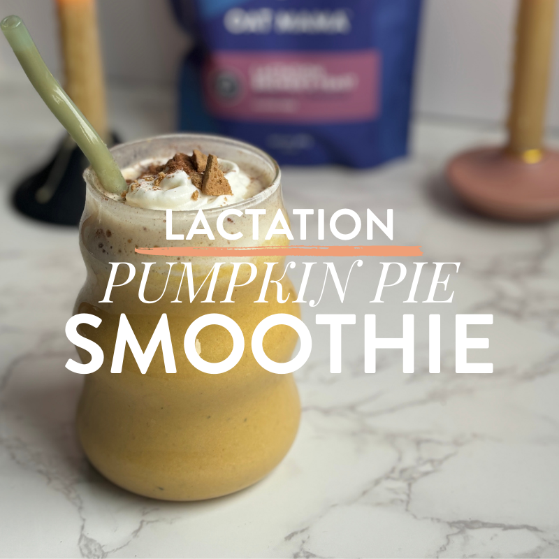 Lactation Pumpkin Pie Smoothie