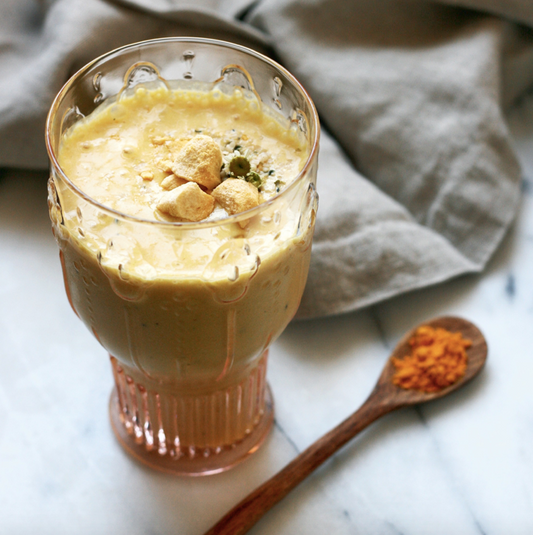Eat to Feed Preview Recipe - Golden Milk Smoothie