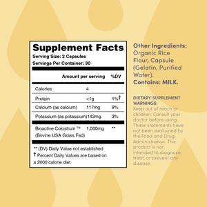 Colostrum Supplement