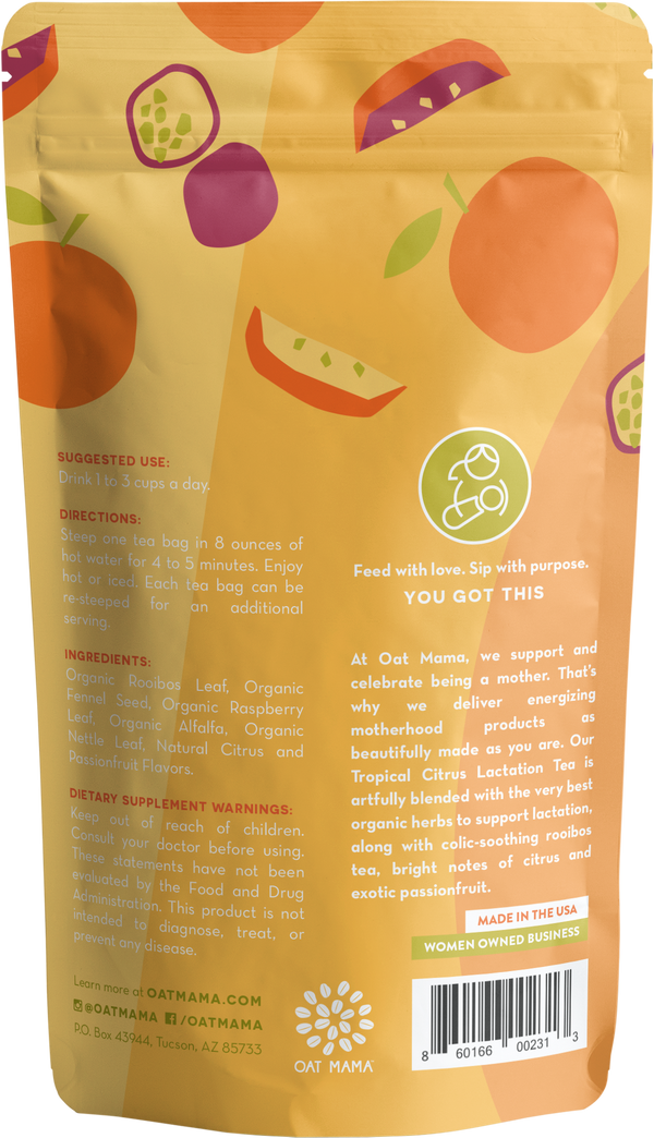Tropical Citrus Lactation Tea