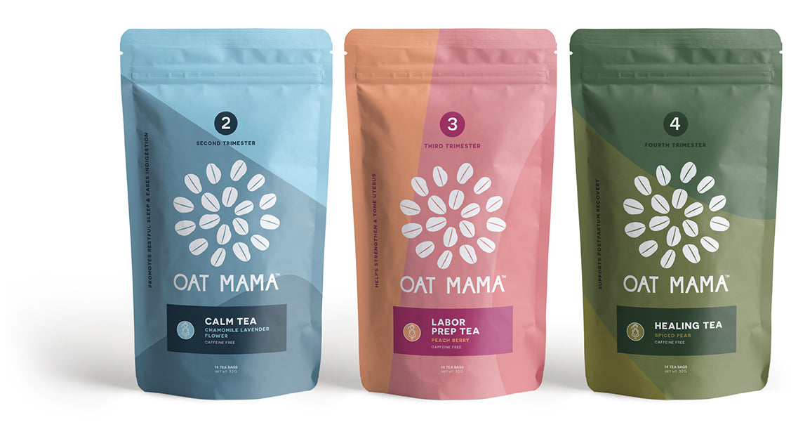 Oat Mama Trimester Tea Trio